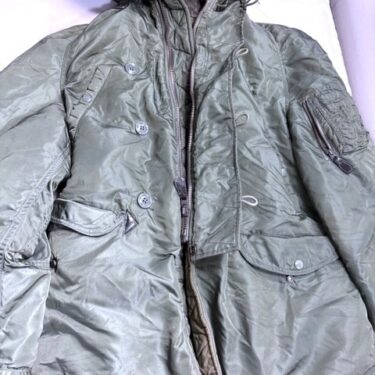 usaf 1511 n 3b sage parka size medium 1 only ony58 (2)