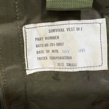 survival vest ov 1 small 1 only ony63 (9)