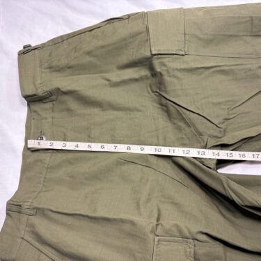 vietnam jungle fatigues rip stop pants large long clg4061 x (5)