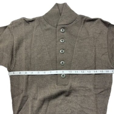 army 5 button wool bdu sweater medium clg4066 (6)