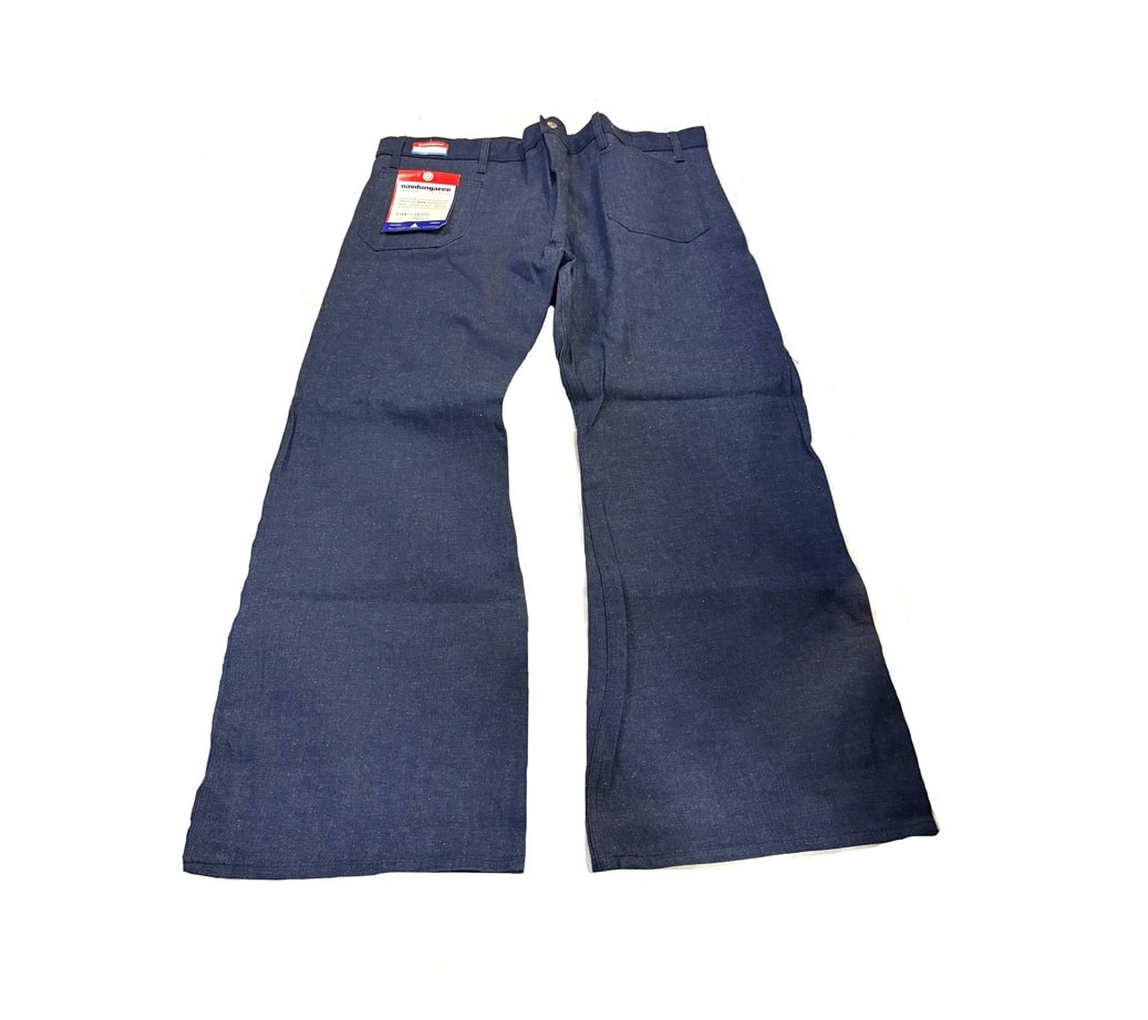 navy dungaree bell bottom 44 x 32 clg4067 (1)