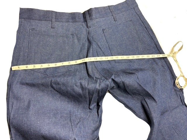 navy dungaree bell bottom 44 x 32 clg4067 (10)