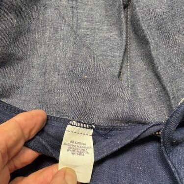 navy dungaree bell bottom 44 x 32 clg4067 (8)