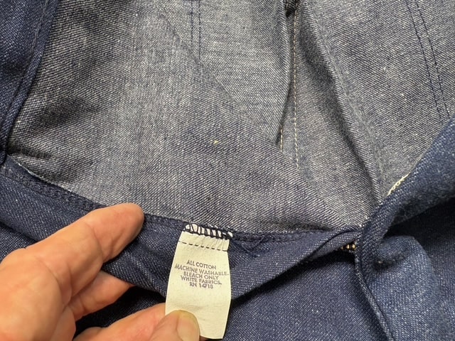 navy dungaree bell bottom 44 x 32 clg4067 (8)