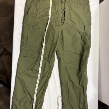 vietnam jungle fatigue rs pants large regular no tag 1 only ony73 (2)