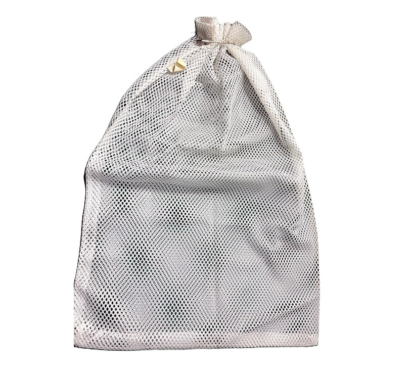 white mesh laundry bag new bag4065 (1)