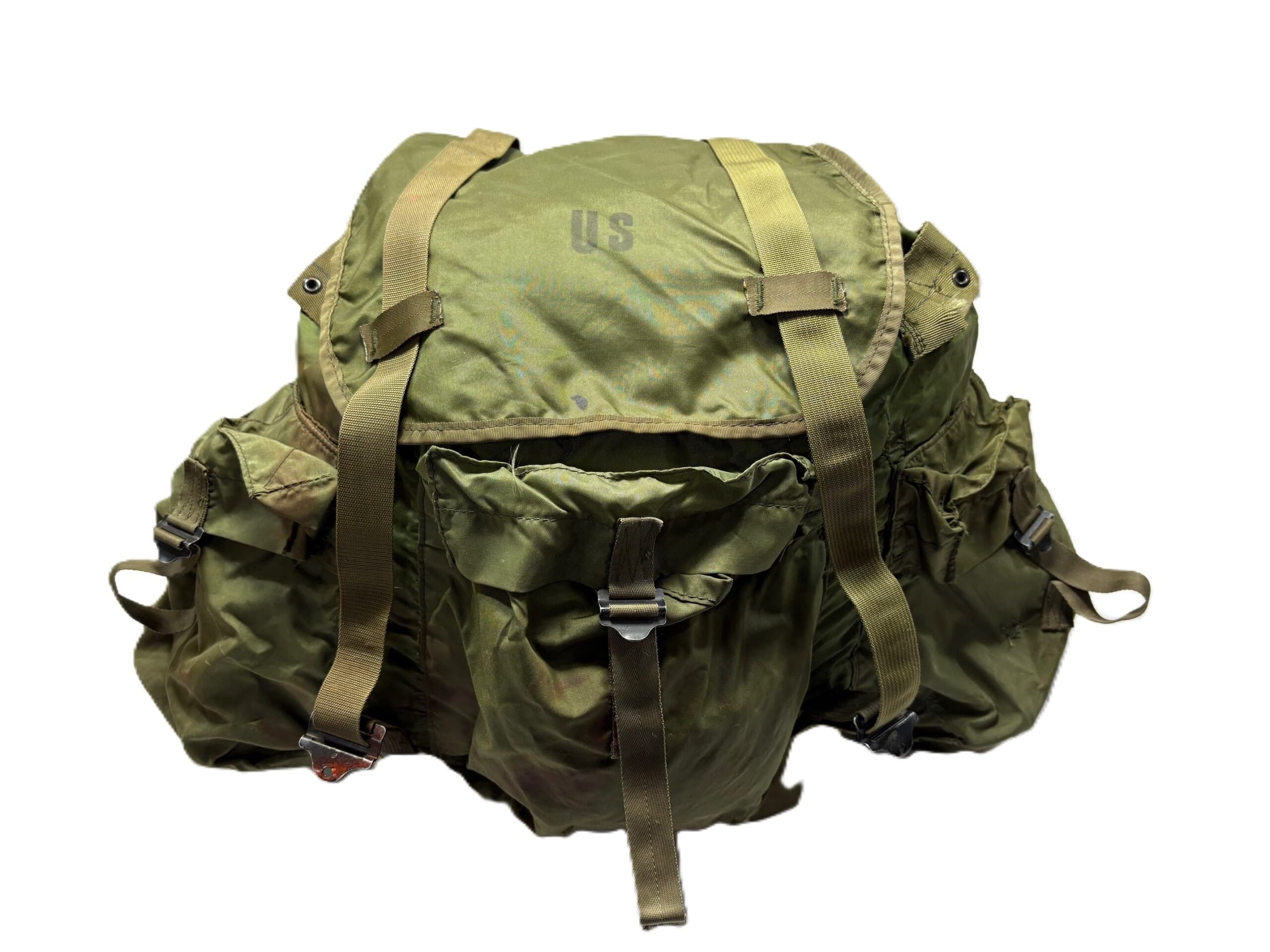 vietnam light weight rucksack no frame best condition used ony76 (1)