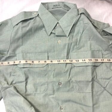 army class a dress shirt 15 1 2 x 33 long sleeve clg4075 x (2)