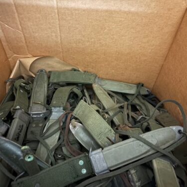 m8A1 bayonet sheath used knm4077 (4)