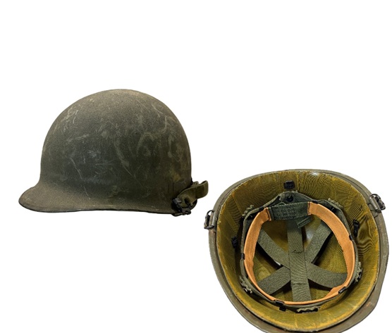 vietnam helmet and liner no cover grade # 1 hed4078 (1)