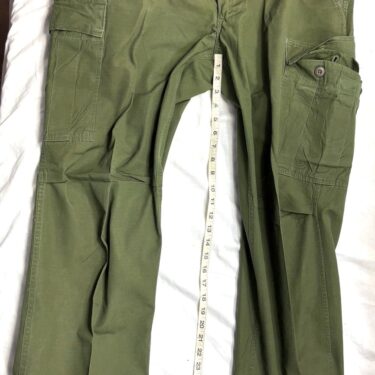 vietnam jungle fatigue rs pants large regular used 1 only ony78 x (2)