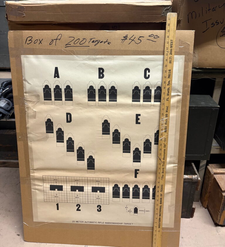 Rifle Targets, 200 per box - Omahas Army Navy Surplus
