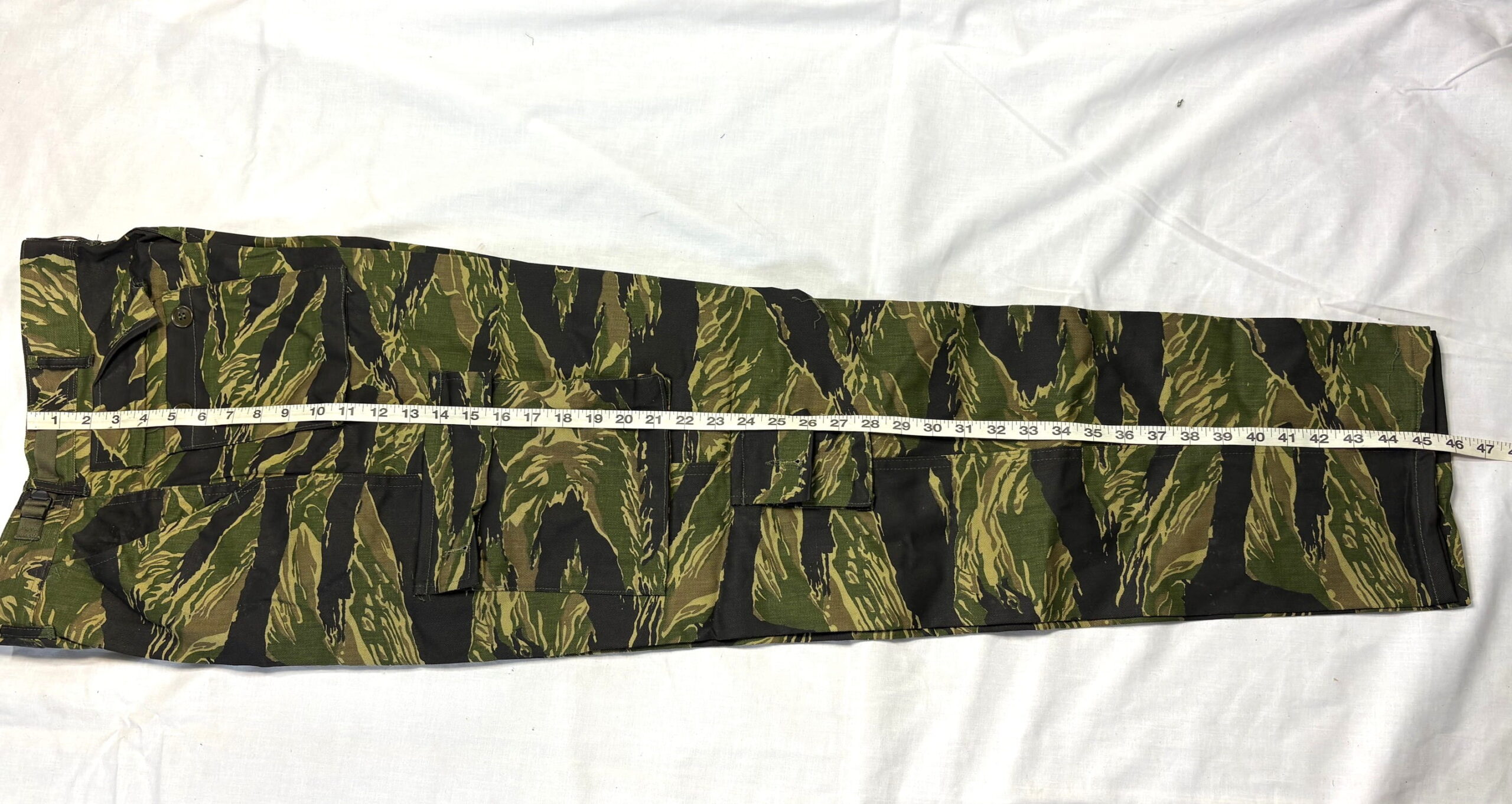 vietnam tigerstripe pants will fade size medium brown clg4090 (2)
