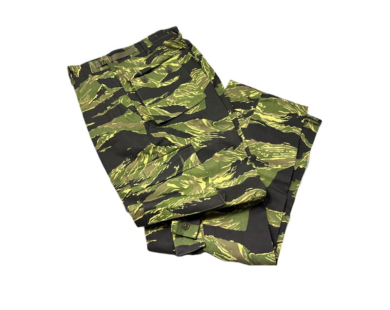 vietnam tigerstripe pants will fade size medium green clg4089 (1)