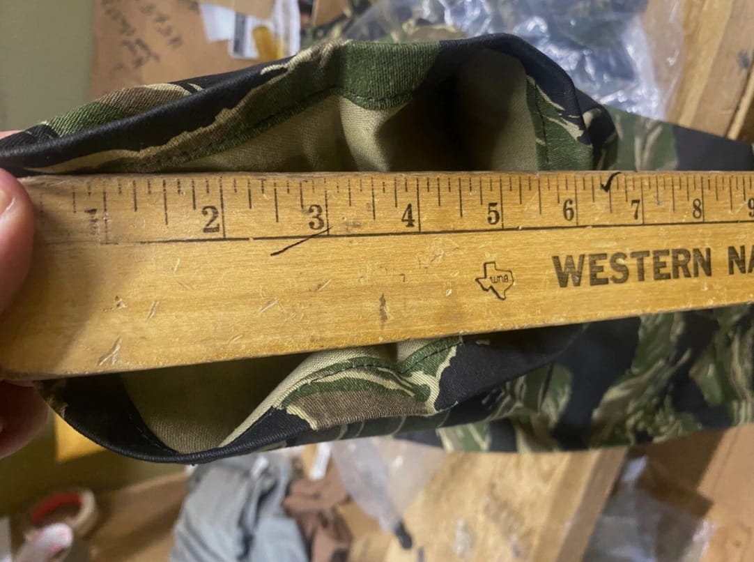 vietnam tigerstripe pants will fade size x large brass zipper fly clg4092 (10)