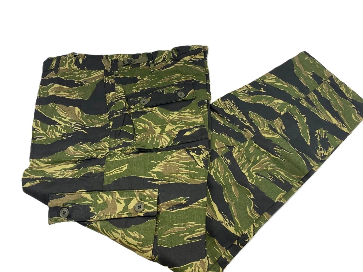 vietnam tigerstripe pants will fade size x large brass zipper fly clg4092 (2)