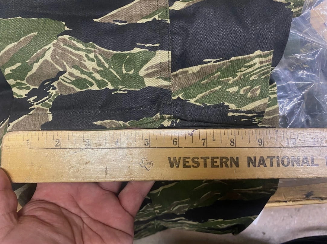 vietnam tigerstripe pants will fade size x large brass zipper fly clg4092 (9)