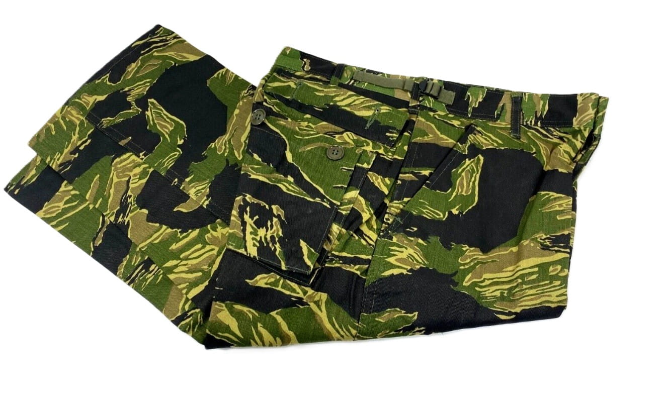 vietnam tigerstripe pants will fade size x small button fly clg4093 (2)