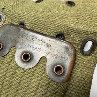 ww1 us cartridge ammo belt 1901 dated 1 only ony81 (8)