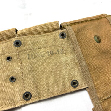 ww1 us cartridge ammo belt 1918 dated w 3 pouches 1 only ony83 (5)