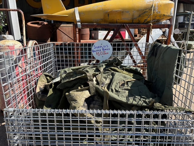 us military duffle bag used fair condition bag4098 (6)