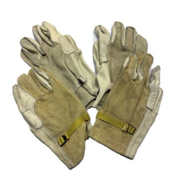 used d3 a leather rappelling work gloves clg4100 (1)