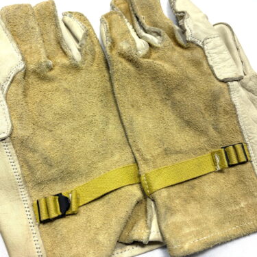 used d3 a leather rappelling work gloves clg4100 (4)
