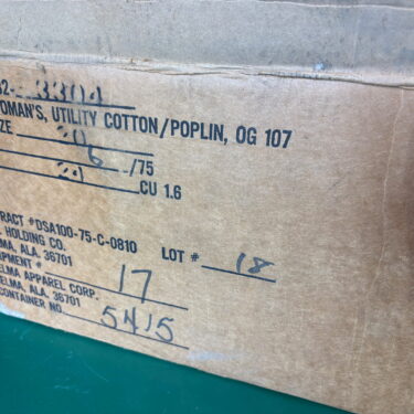 womens fatigue jungle shirt cotton poplin size 20 browned clg4096 (11)