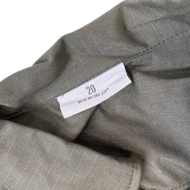 womens fatigue jungle shirt cotton poplin size 20 browned clg4096 (2)