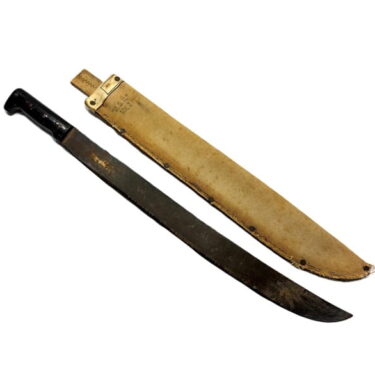 ww2 collins navy machete w sheath 1 only ony89 (1)