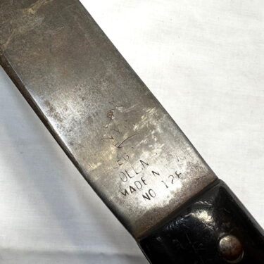 ww2 collins navy machete w sheath 1 only ony89 (3)