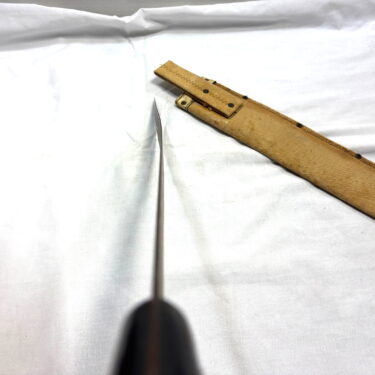 ww2 collins navy machete w sheath 1 only ony89 (5)