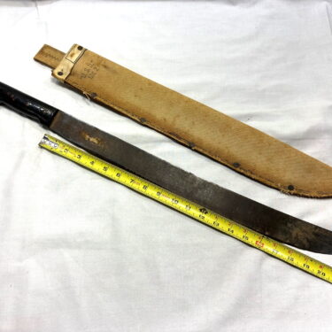 ww2 collins navy machete w sheath 1 only ony89 (8)