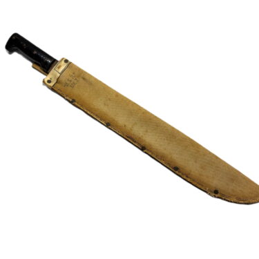 ww2 collins navy machete w sheath 1 only ony89 (9)