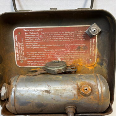 enders 9061 german military gas stove used 1 only ony95 (2)