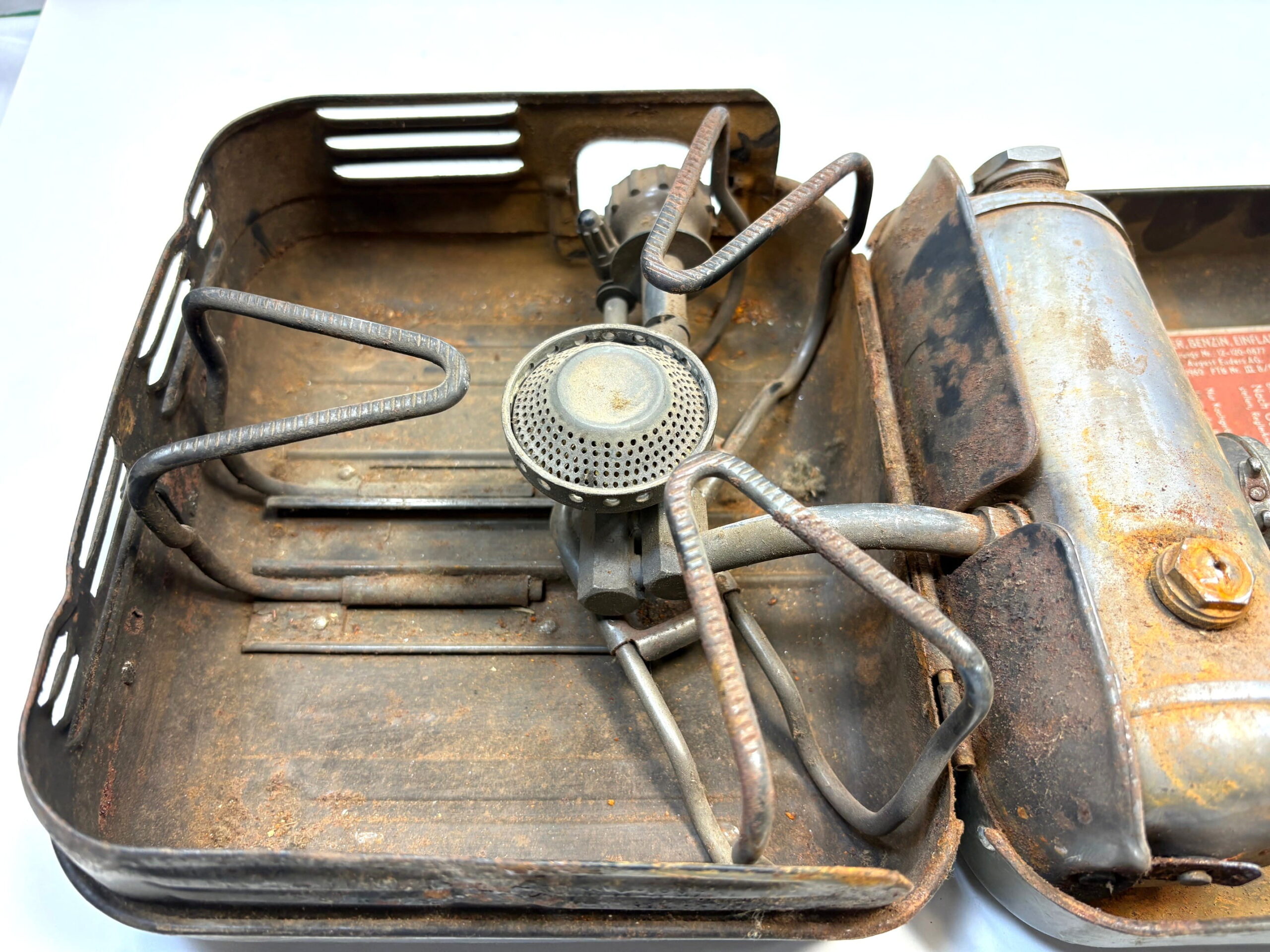 enders 9061 german military gas stove used 1 only ony95 (3)
