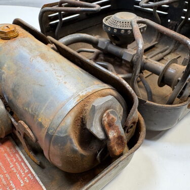 enders 9061 german military gas stove used 1 only ony95 (5)