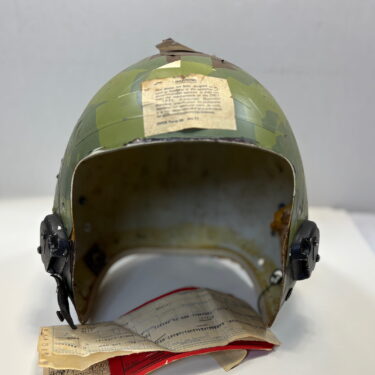 hgu 22P flight helmet shell b 52 camo used demil 4113 ava4113 (2)
