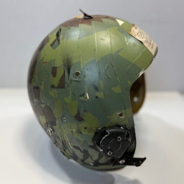 hgu 22P flight helmet shell b 52 camo used demil 4113 ava4113 (5)