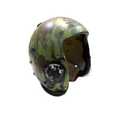 hgu 22P flight helmet shell b 52 camo used demil 4114 ava4114 (1)