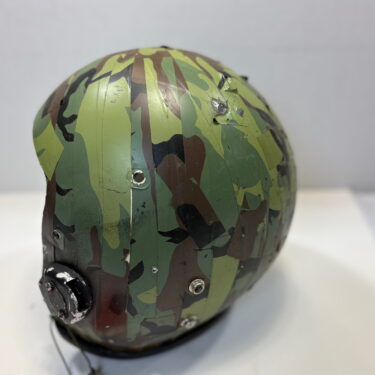hgu 22P flight helmet shell b 52 camo used demil 4114 ava4114 (7)