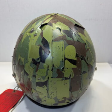 hgu 22P flight helmet shell b 52 camo used demil 4114 ava4114 (8)