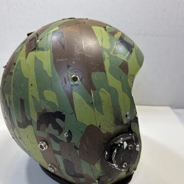hgu 22P flight helmet shell b 52 camo used demil 4114 ava4114 (9)