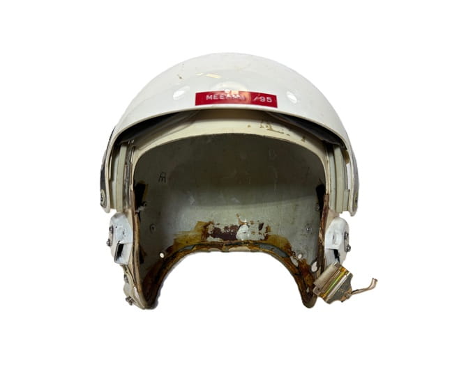 hgu 22P flight helmet shell used demil 4110 dbl visor ava4110 (1)