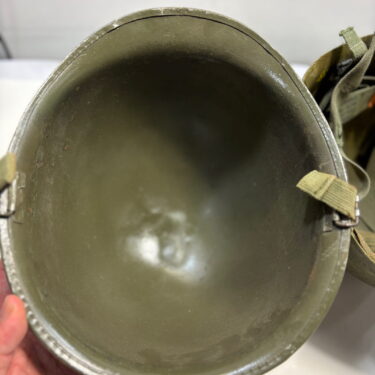 m1c paratrooper helmet w liner snaps 1 only ony96 (8)