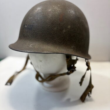 ww2 m1c paratrooper helmet w liner snaps 1 only ony97 (2)