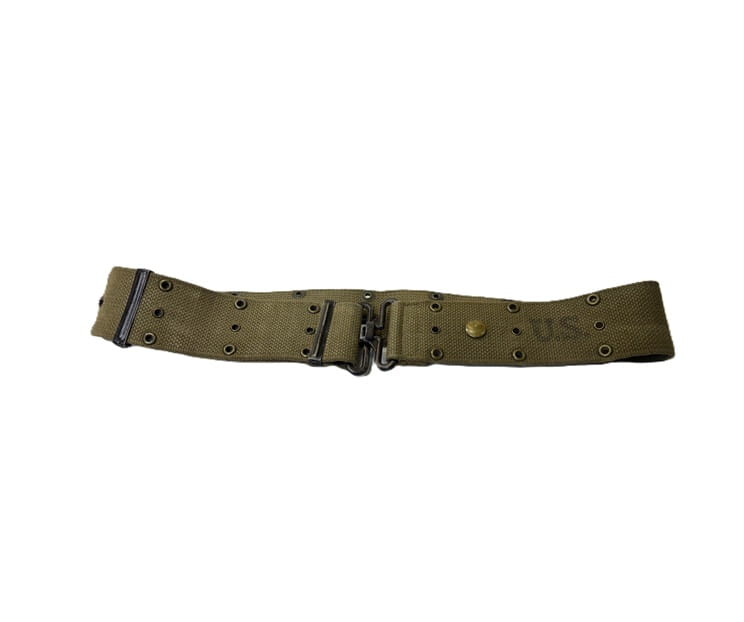 late war m56 style pistol belt fine weave 1 only ony121 (1)