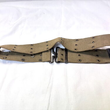late war m56 style pistol belt fine weave 1 only ony121 (2)