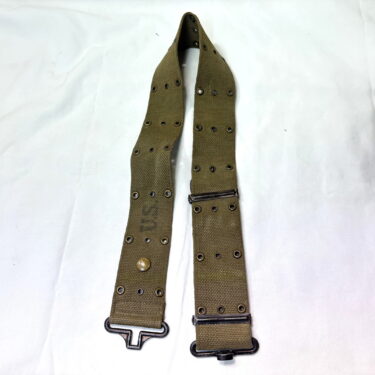 late war m56 style pistol belt fine weave 1 only ony121 (4)