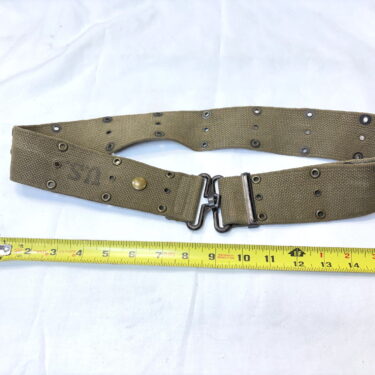 late war m56 style pistol belt fine weave 1 only ony121 (6)